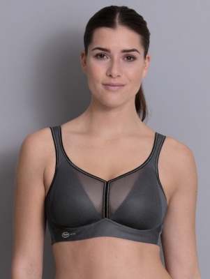 Anita Air Control Delta Pad Sports Bra - Anthracite